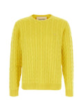 Valentino Garavani Cashmere cable-knit sweater with VLogo