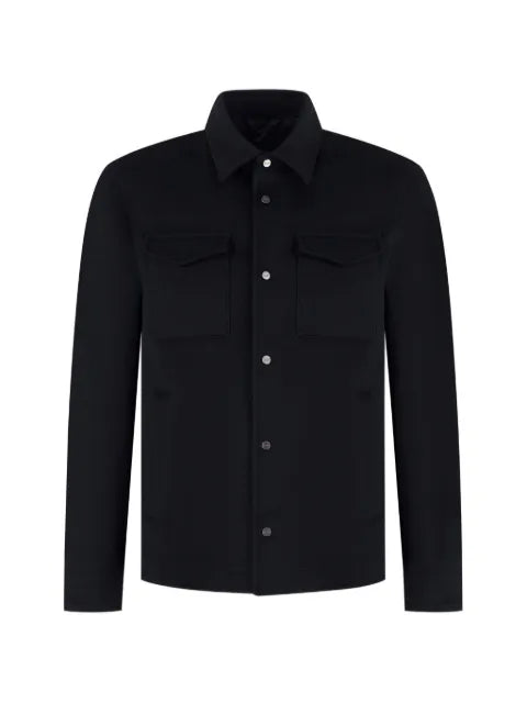 Herno button-up pocket shirt  jacket