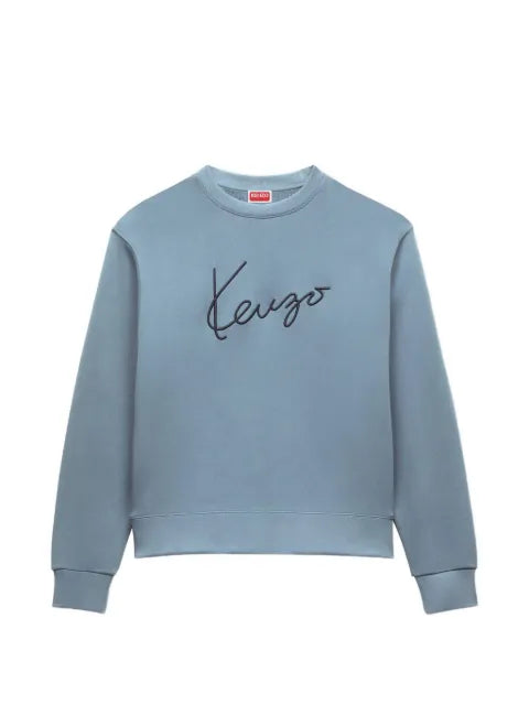 Kenzo cotton embroidered sweatshirt