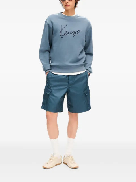 Kenzo cotton embroidered sweatshirt