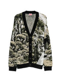 Kenzo Japanese Garden V-neck cardigan
