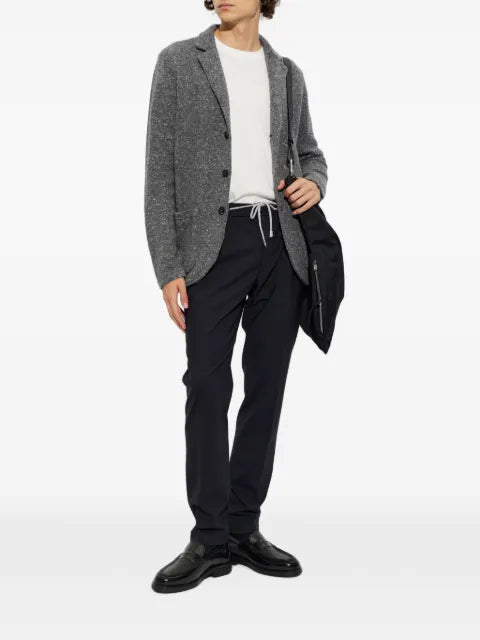 Eleventy patch-pocket cardigan