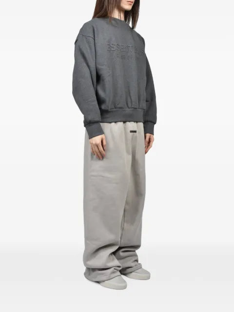 ESSENTIALS logo-print crew-neck sweater