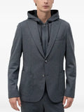 BOSS slim-fit jacket with inner hood