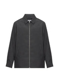Jil Sander wool zip-up jacket