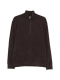 NN07 half-zip ribbed sweater