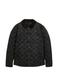 Barbour quilted tartan-print jacket