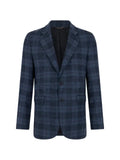 Brooks Brothers two-button glen plaid blazer