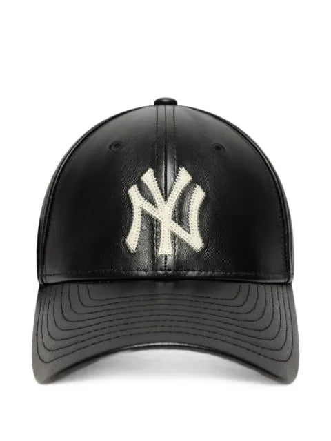 NEW ERA CAP 9Forty leather baseball cap