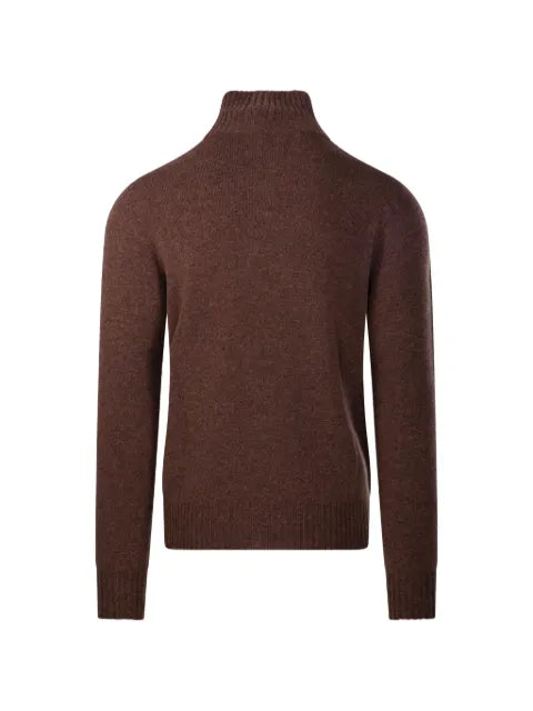 Altea quarter-zip ribbed-trim sweater