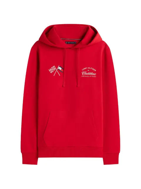 Tommy Hilfiger x Cadillac Formula 1® Team varsity graphic hoodie