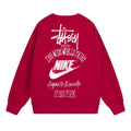 Stussy The Wide World Tribe Sweatshirts Teen Long Sleeve Sweatshirts