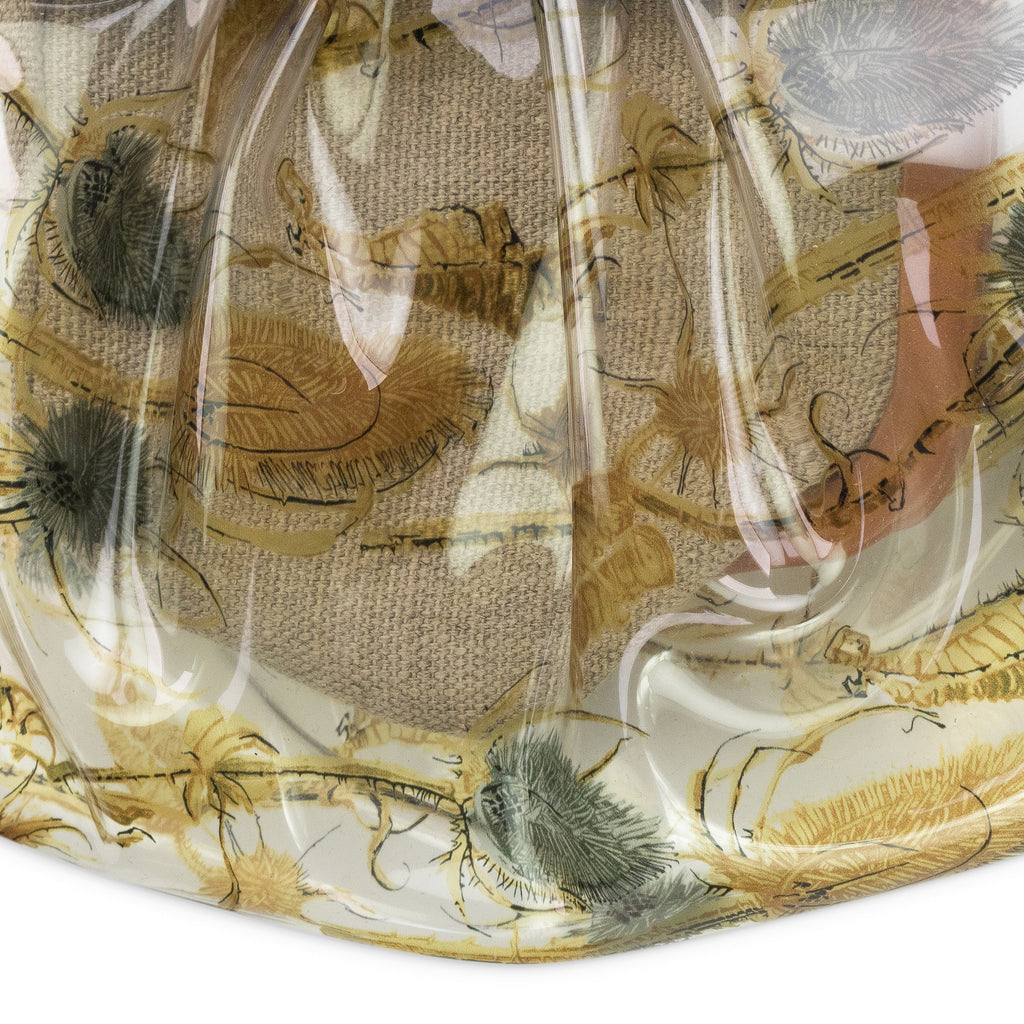 CLEAR/BROWN CLEAR PVC SINGLE SHOULDER BAG