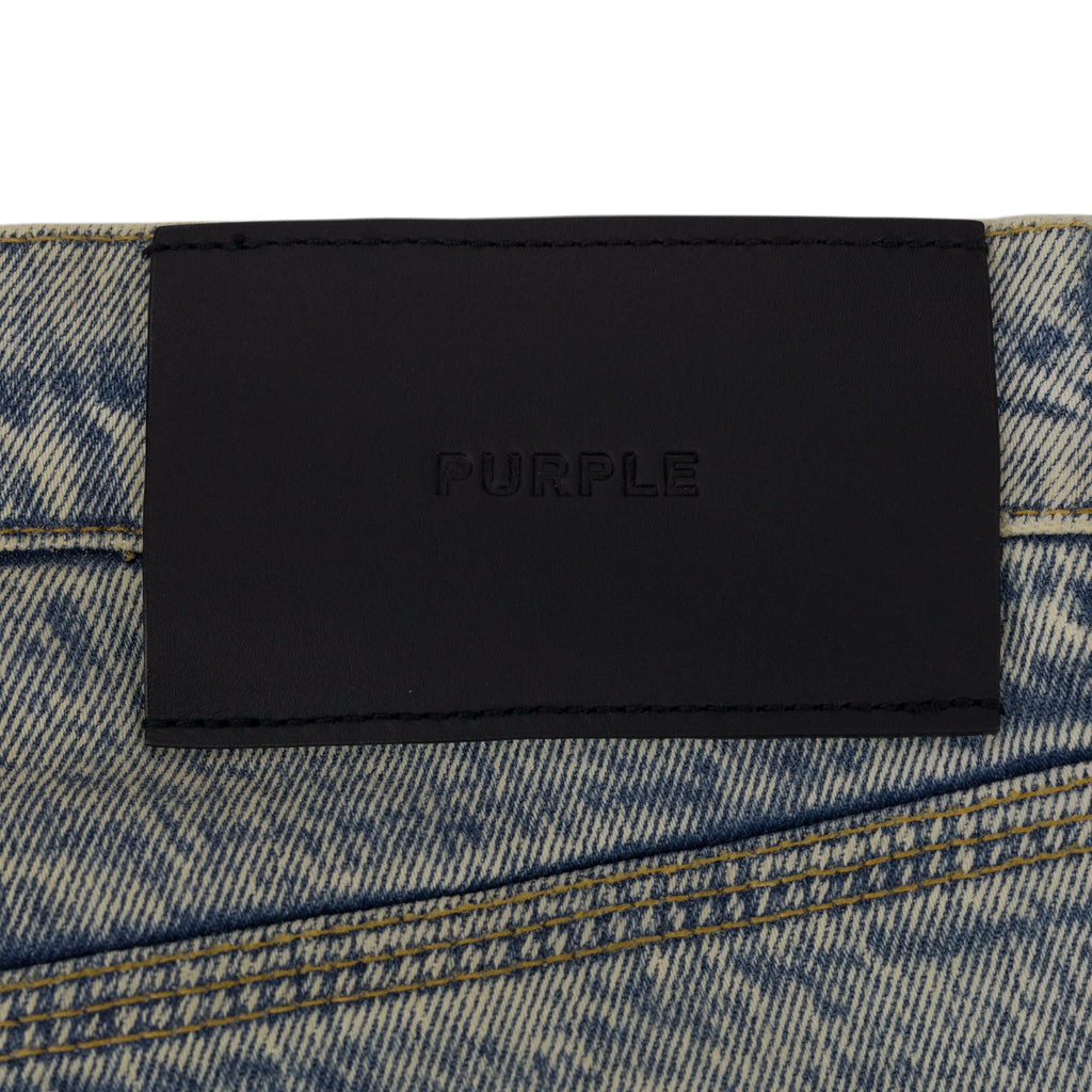 Light Indigo Sunshine Coated Skinny Jeans