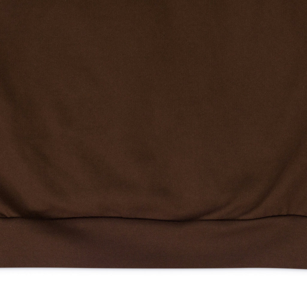 Brown Rhinestone Og Web Hoodie