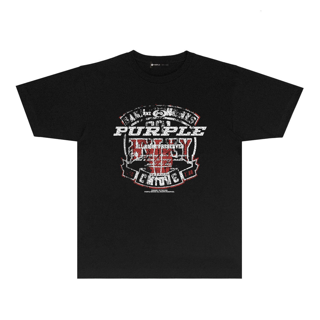 Street style Purple Brand T-shirt