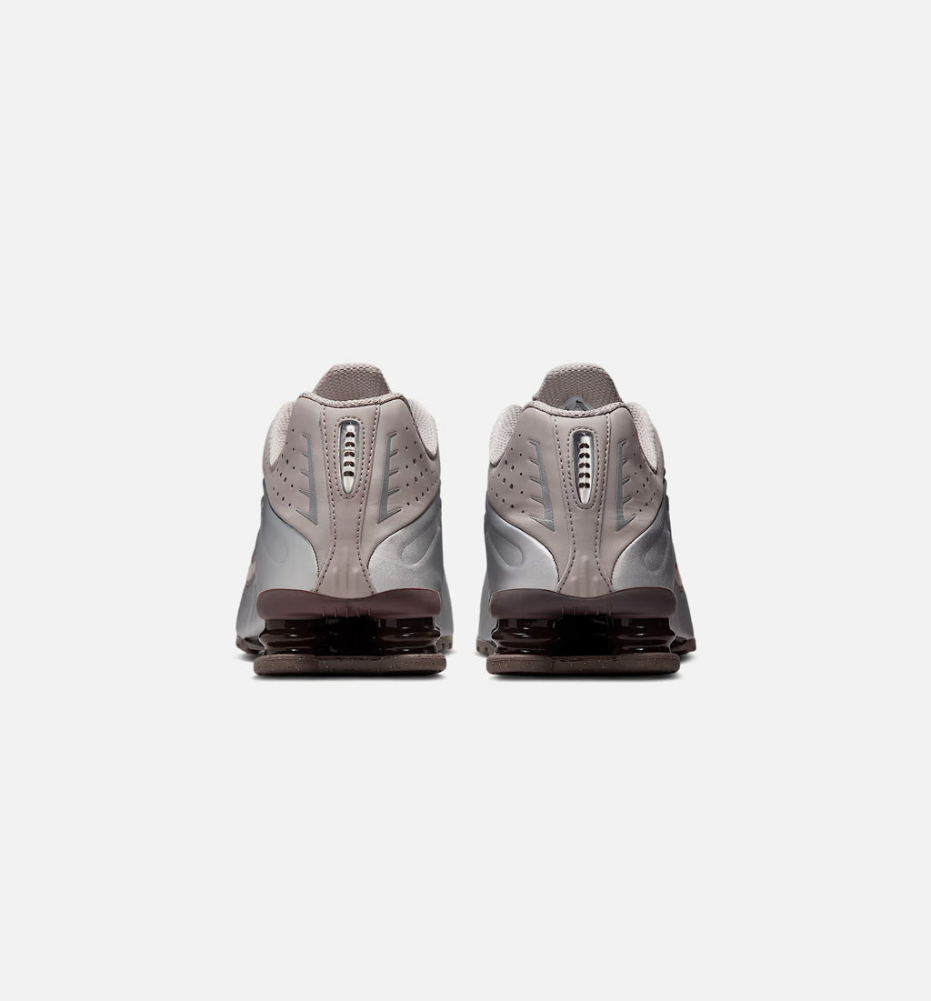 Shox R4 Men's Lifestyle Shoe | Cave Stone/College Grey/Baroque Brown