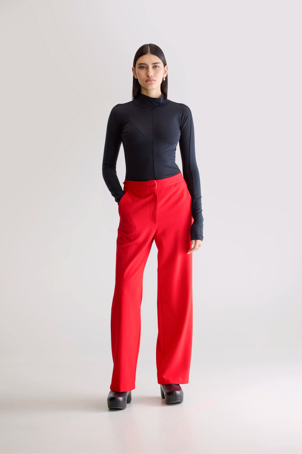 Sunrise straight trousers (252 / W / SANGUINE)