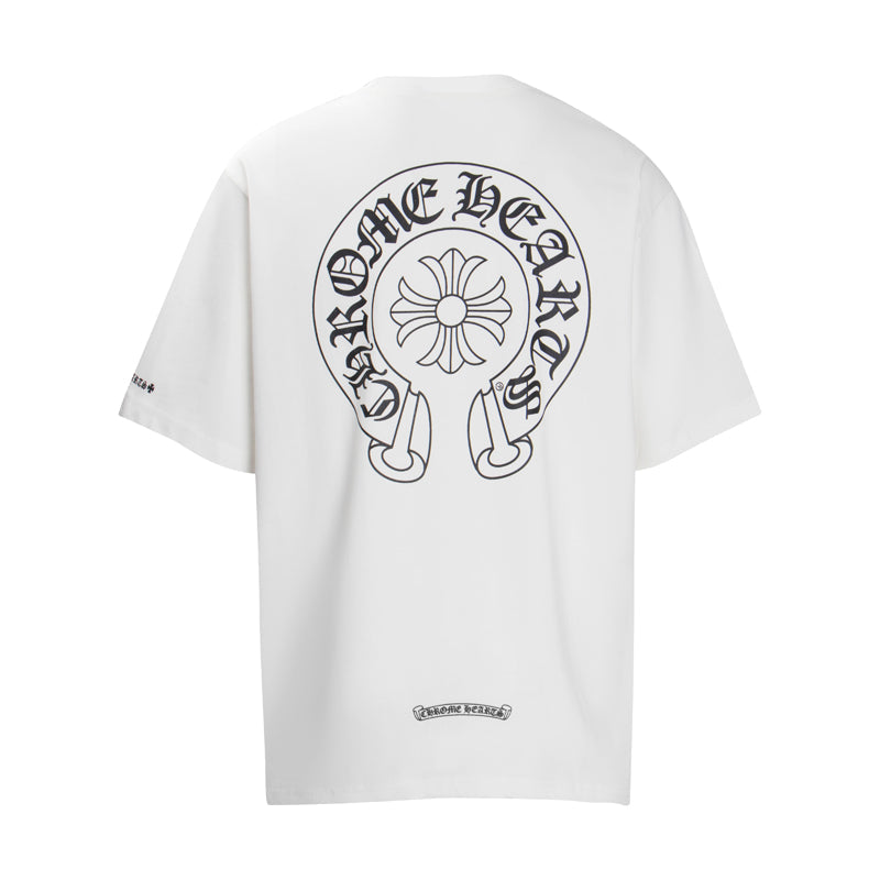 CHROME-HEARTS HorseShoe Logo Pocket T-Shirt K6013