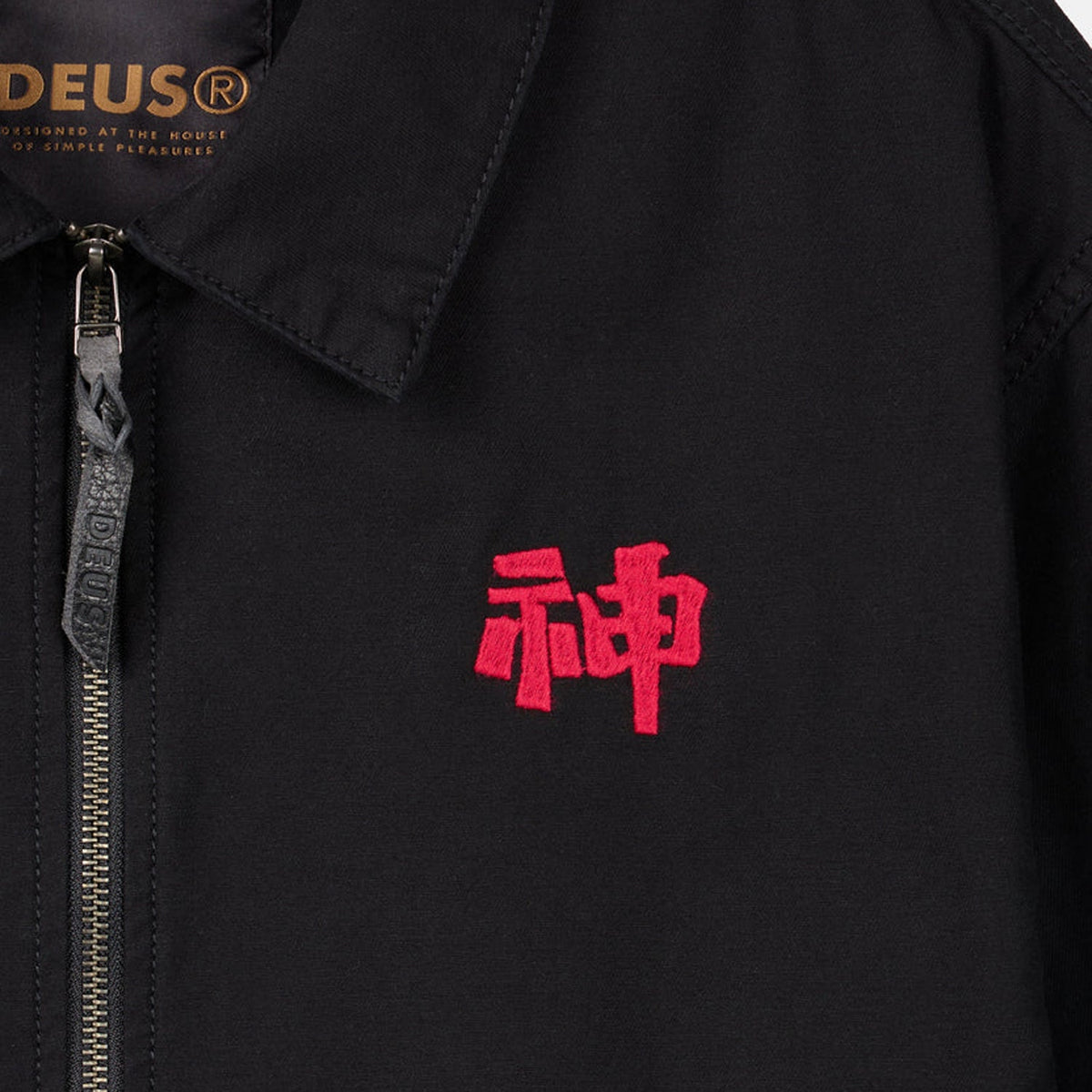 Deus Dogleg Jacket: Black