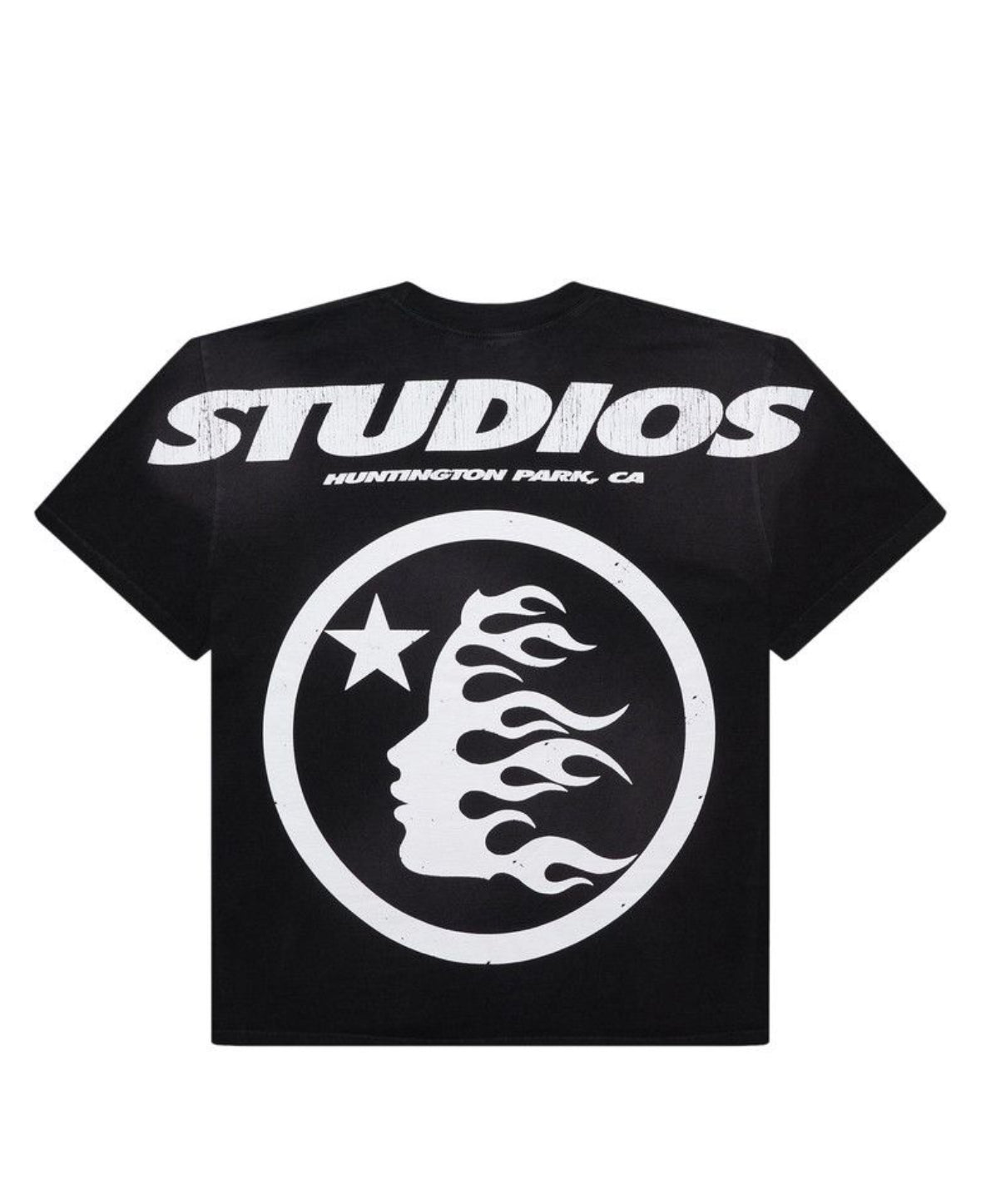 Hellstar Studios Cartoon Logo T-Shirt Yellow