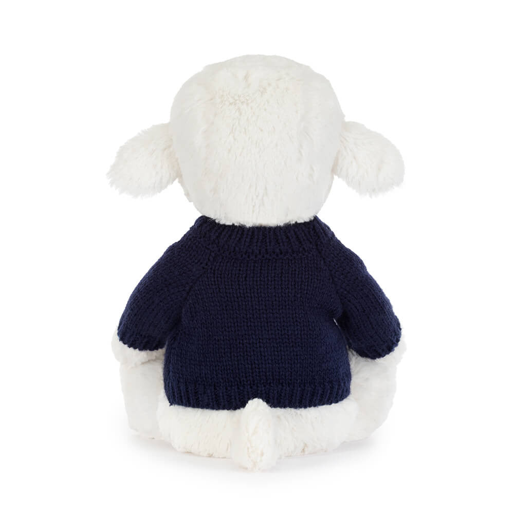 Skipson Lamb with Personalized Navy Jumper