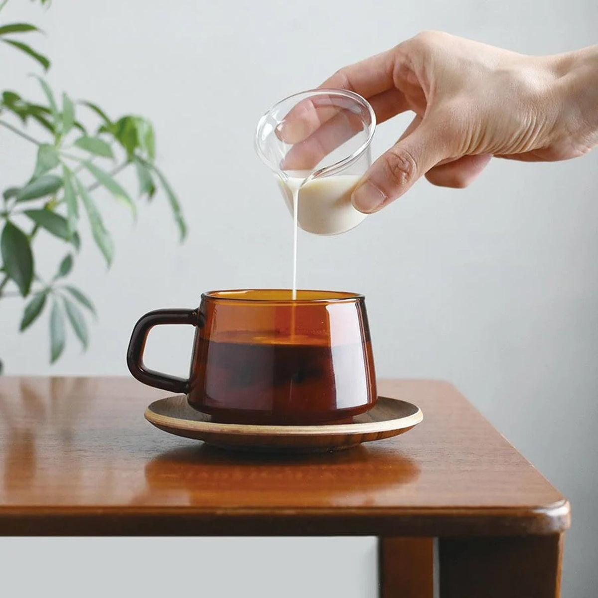 Kinto Sepia Cup 270ml: Amber