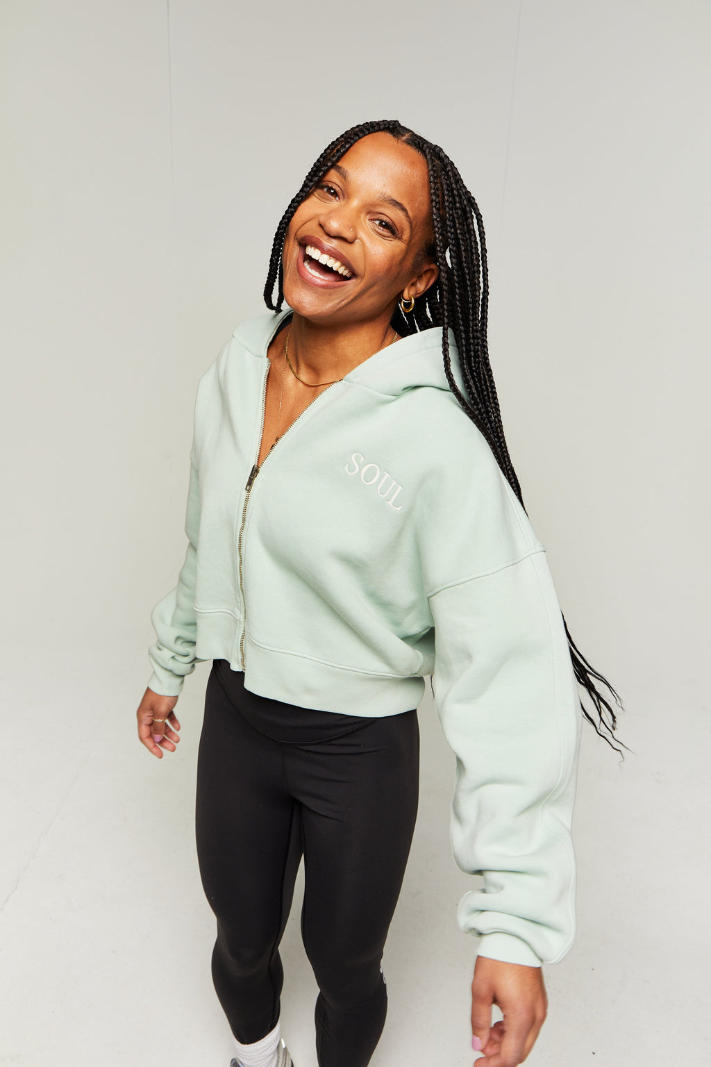 Marissa Crop Zip