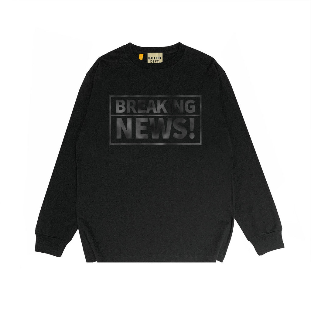 Gallery Dept Long Sleeved Shirt Fashion Brand Long Sleeve Long-Sleeved T-shirt Blouse