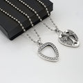 Chrome Hearts cross holy sword box pendant necklace