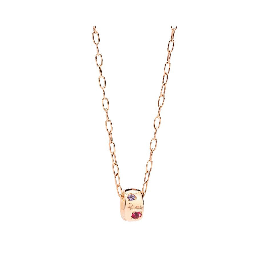 Pomellato Style Hourglass 18K Gold-Plated Necklace