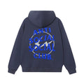 Anti Social Social Club Blue Logo Navy Hoodie