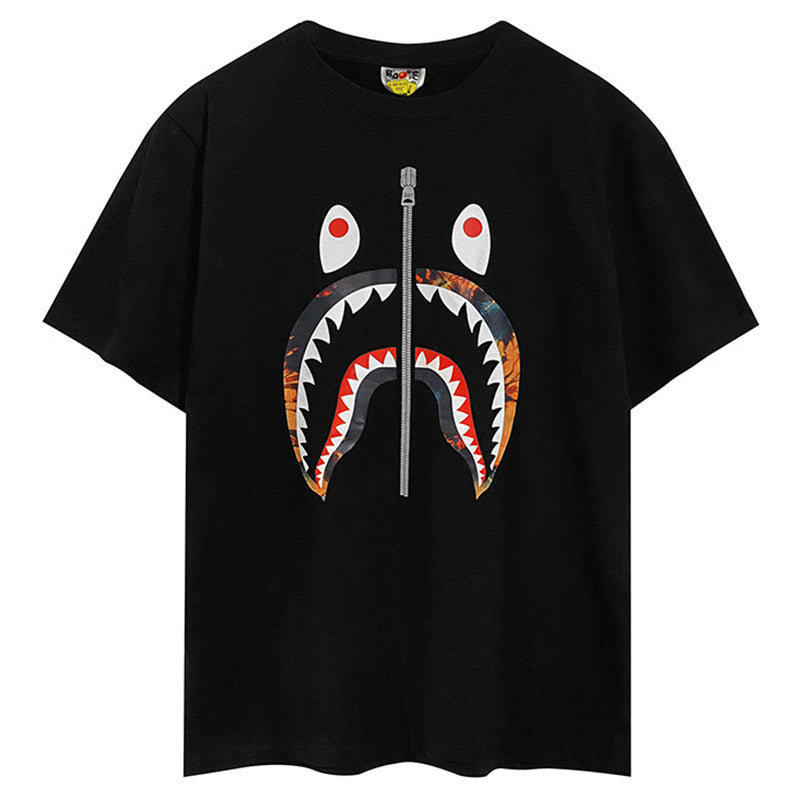 BAPE Shark Face Men's Graphic T-Shirt - Black