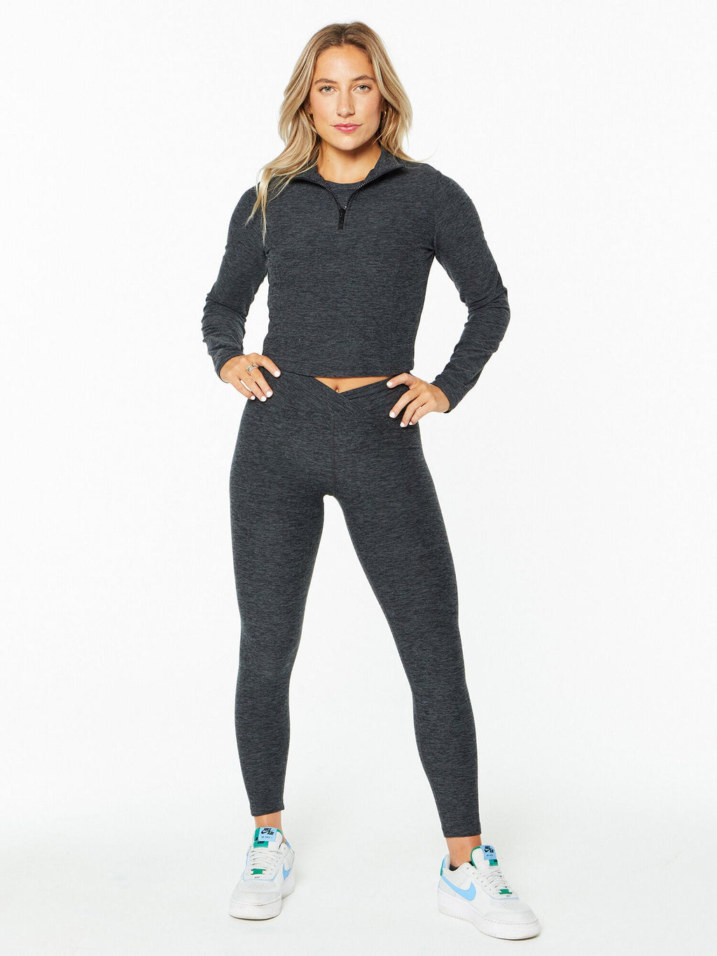 TRAINING LONG SLEEVE CHARCOAL