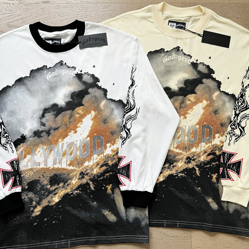 Godspeed Hollywood Graphic Long-Sleeve T-Shirt