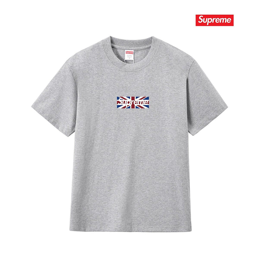 Supreme Union Jack Box-Logo Graphic T-Shirt
