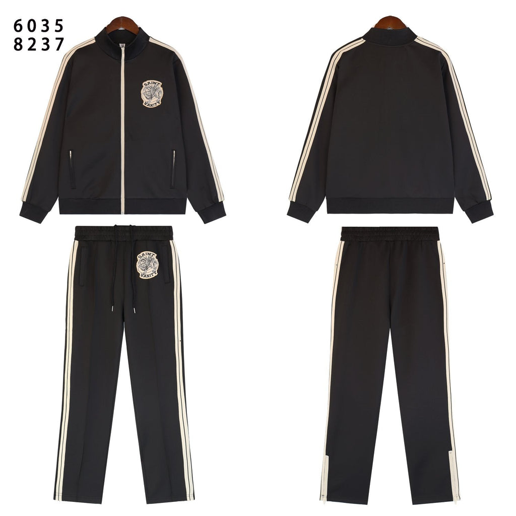 SAINT Side-Stripe Tracksuit Matching Set