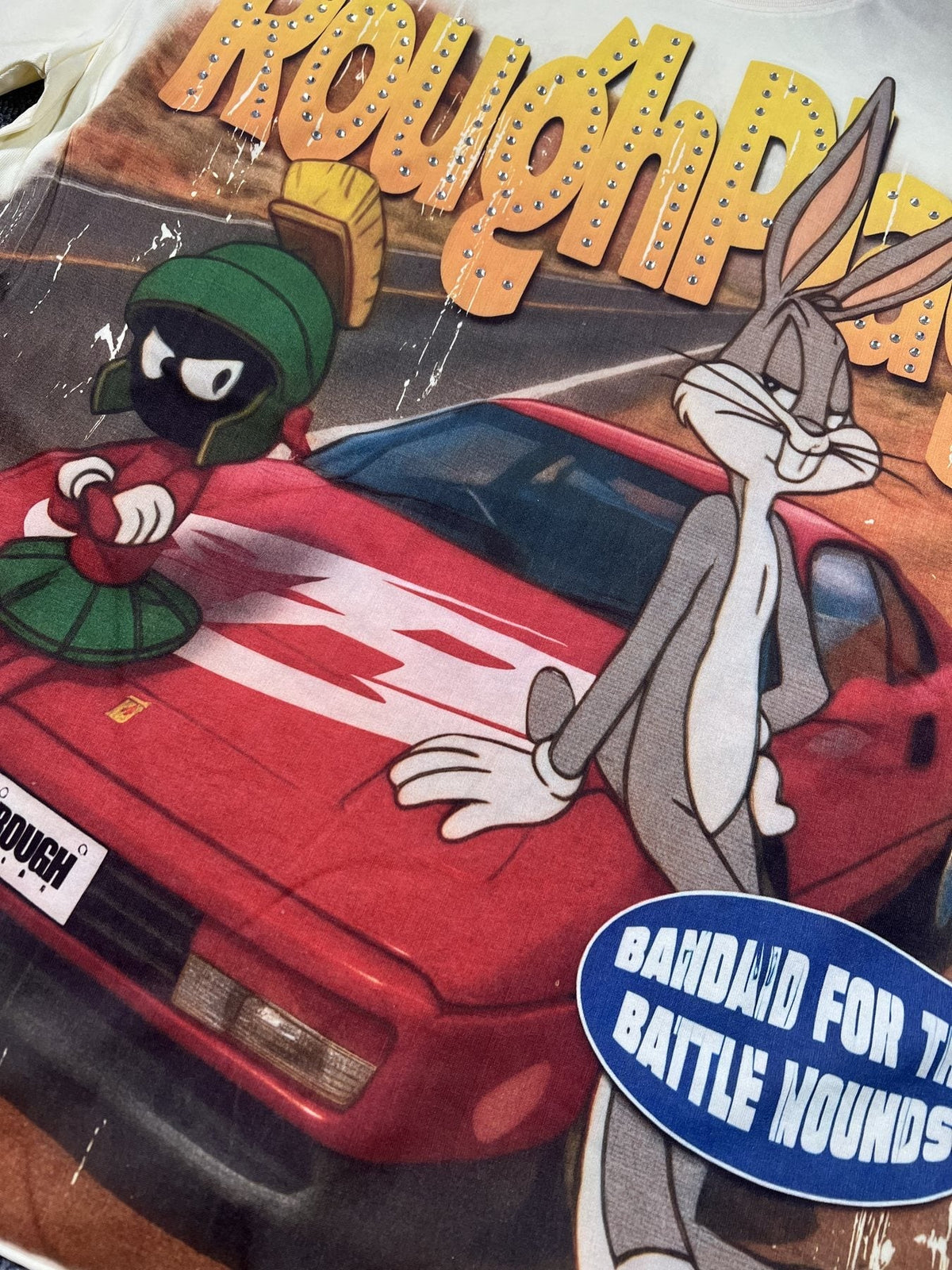 Rough Play Bugs Bunny & Marvin Graphic T-Shirt