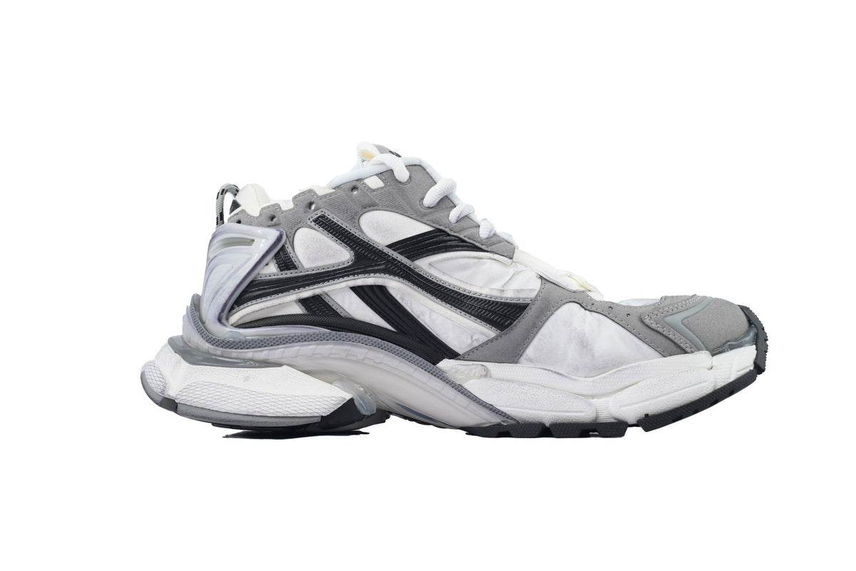 Balenciaga Runner Worn Out Grey White Black 772774 W3RNY 9012