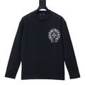 Chrome Hearts CH Eye Chart Letter Long Sleeve - Shirt Black