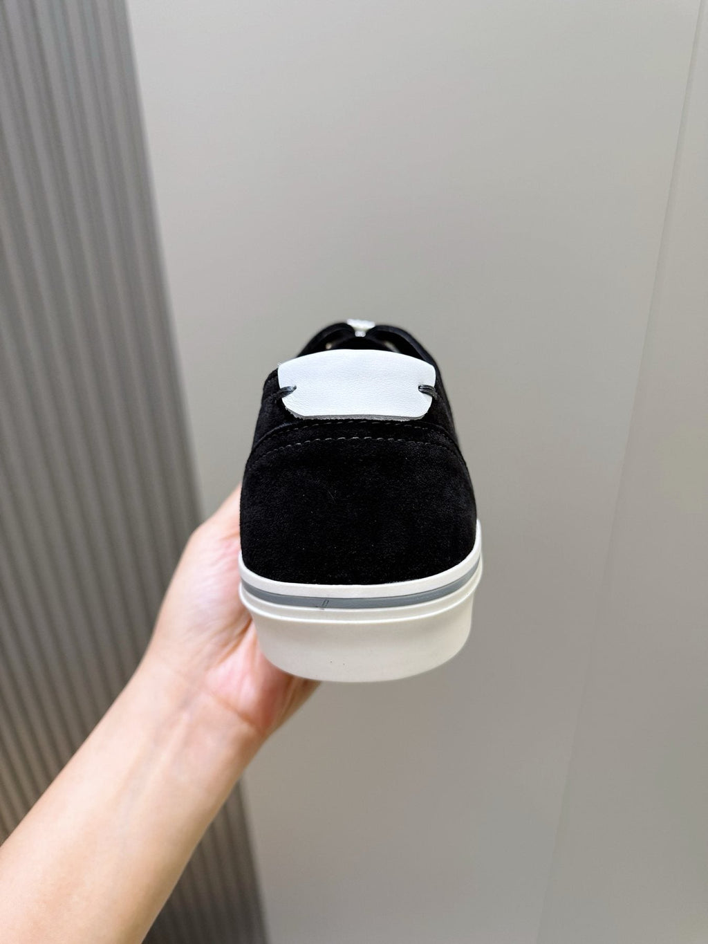 Brunello Cucinelli Black Suede Sneakers