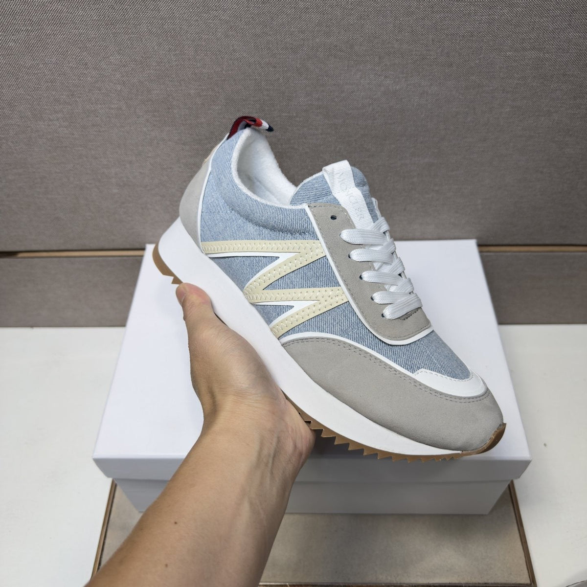 Moncler N-Panel Low-Top Sneakers