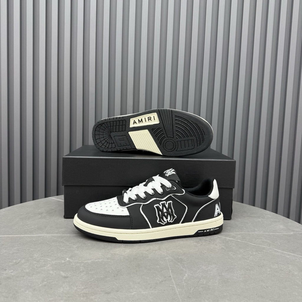 Amiri Contrast Panel Low-Top Sneakers