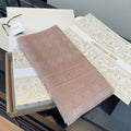 Dior Geometric Fringe Scarf