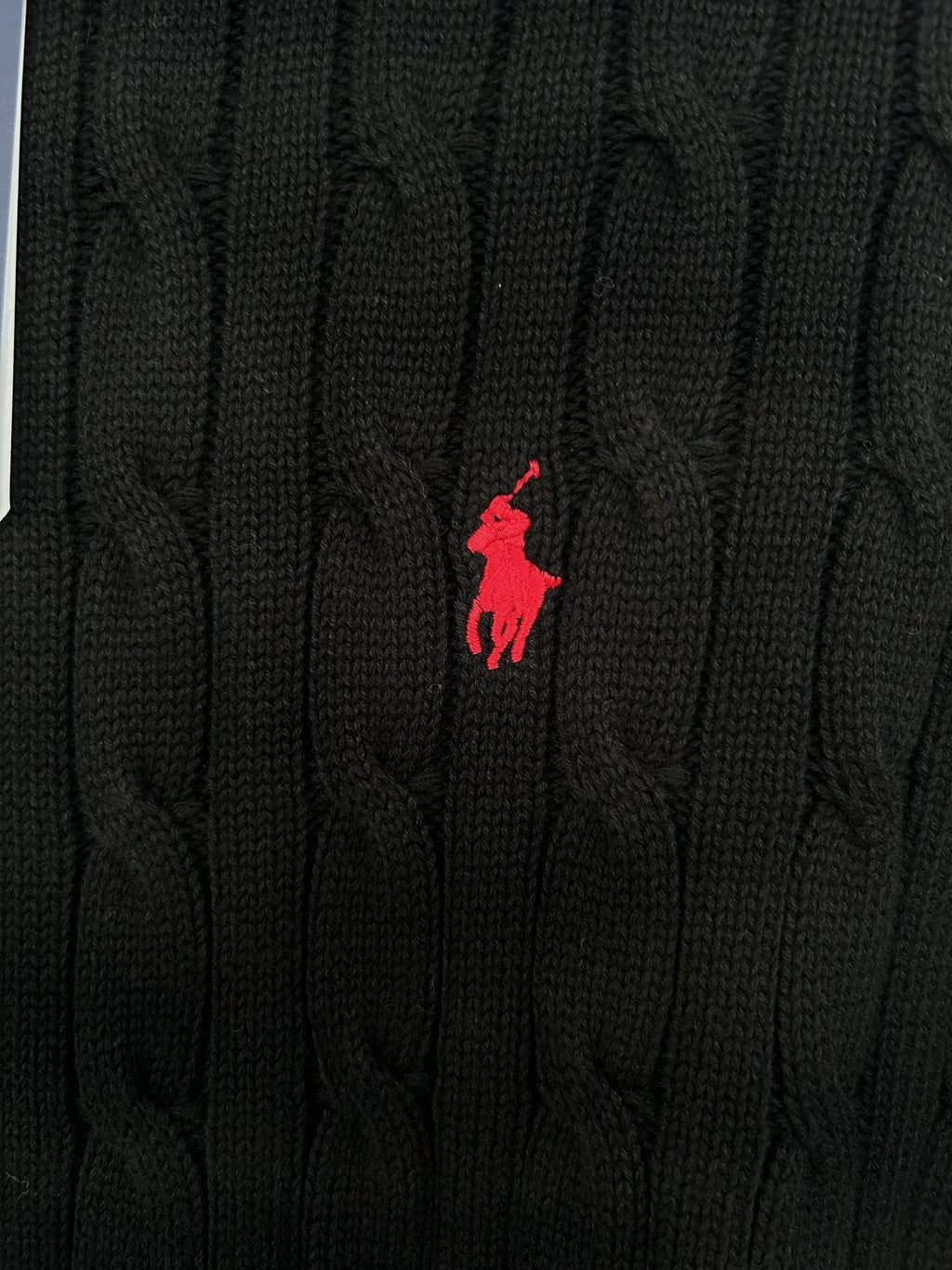 Ralph Lauren Short-Sleeve Cable-Knit Sweater