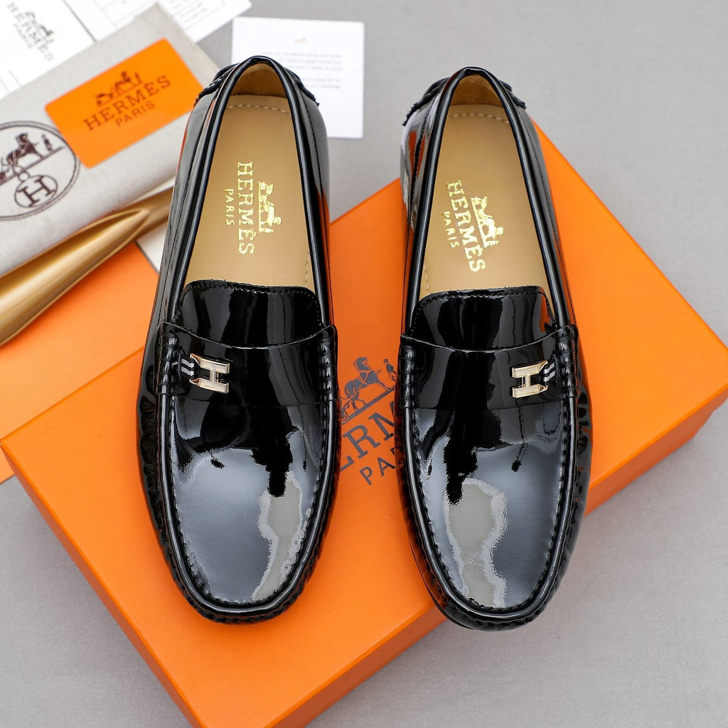 Hermès H-Hardware Slip-On Loafers