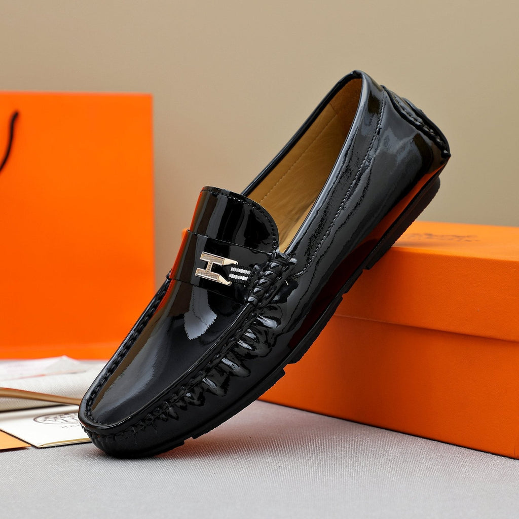 Hermès H-Hardware Slip-On Loafers