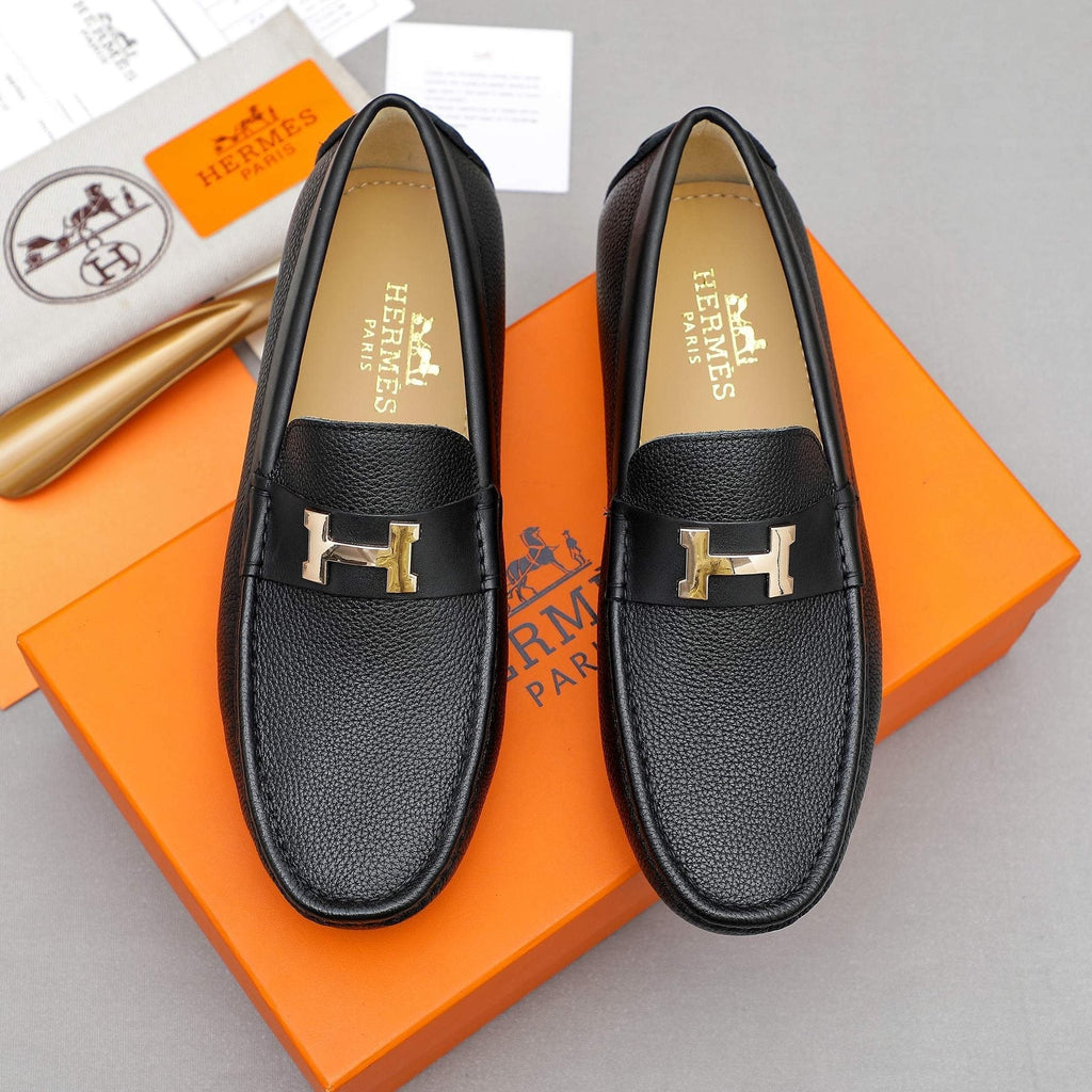 Hermès H-Hardware Slip-On Loafers